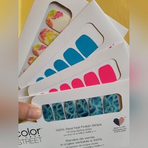 💅🏽 Color Street set of 4 from Summer Splash collection.